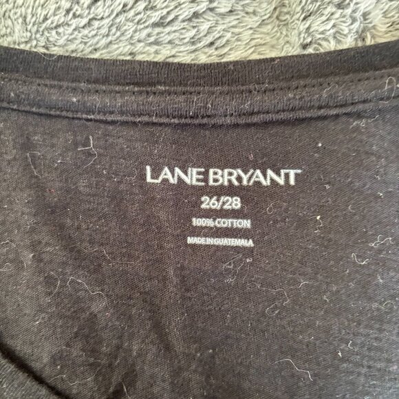 Lane Bryant Womens Top High Heel Shoe Novelty Size 26/28 Metallic Cotton 19209 - Picture 5 of 9